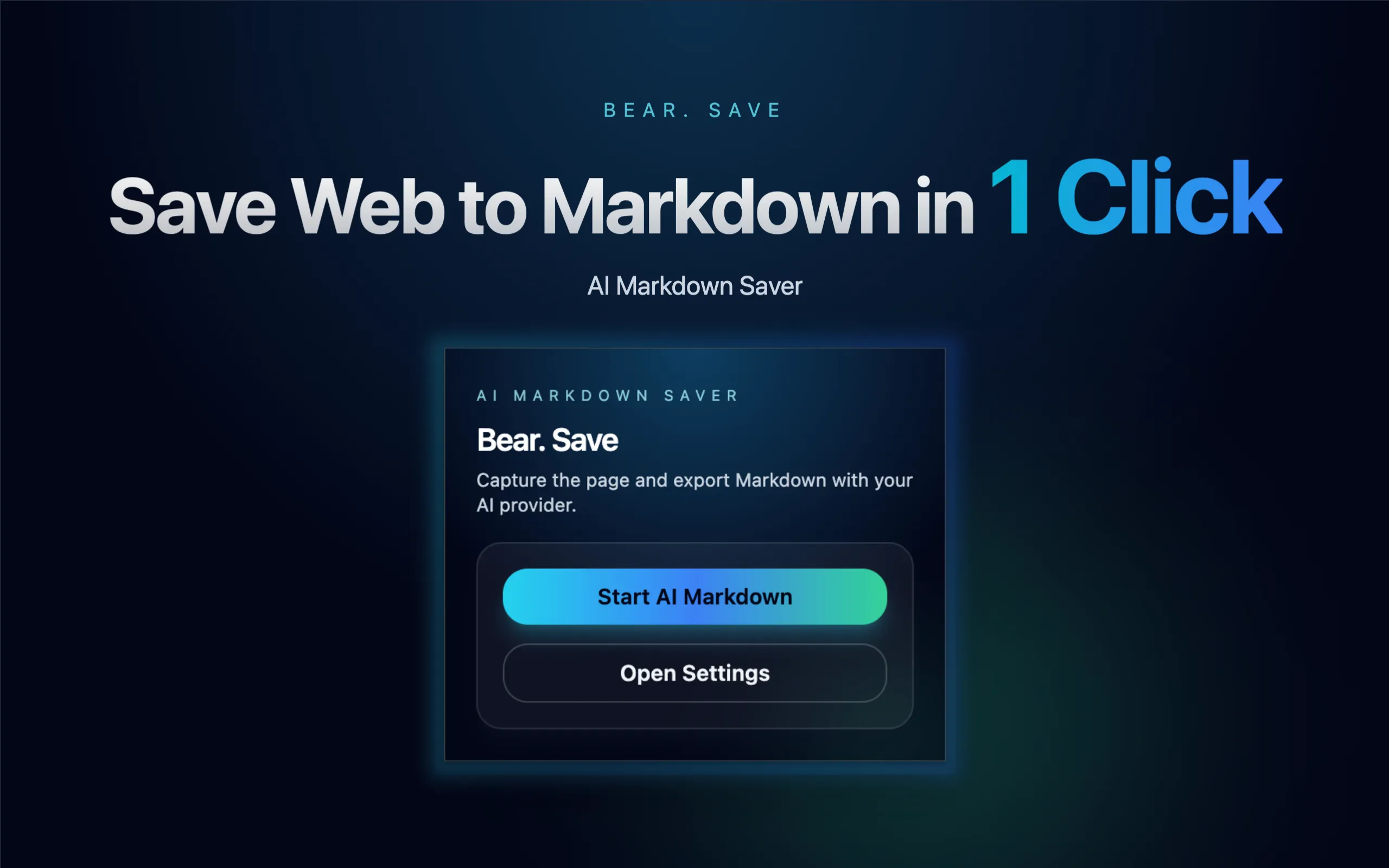 Bear. Save Screenshot