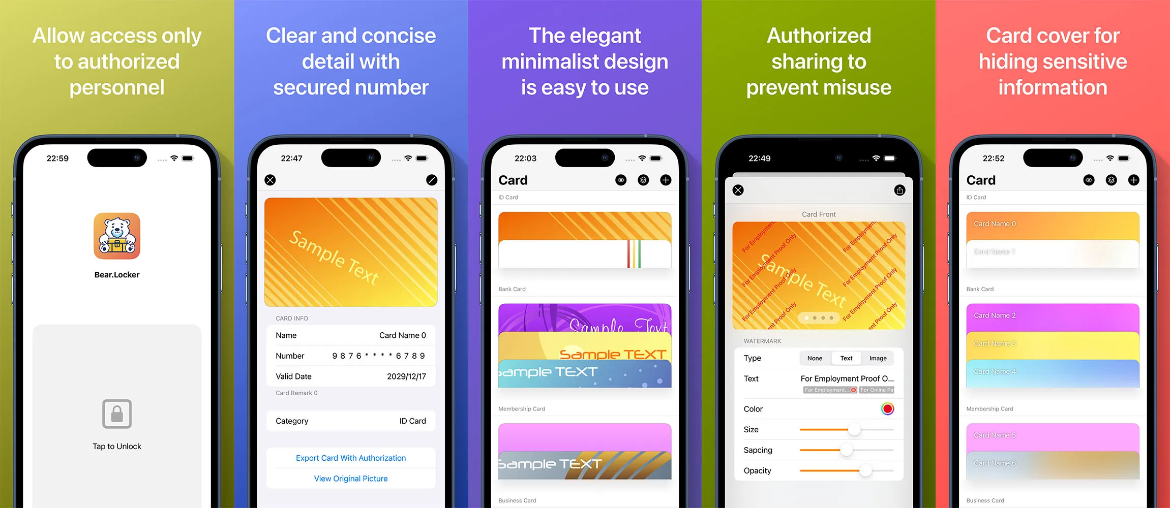 Bear. Locker Preview