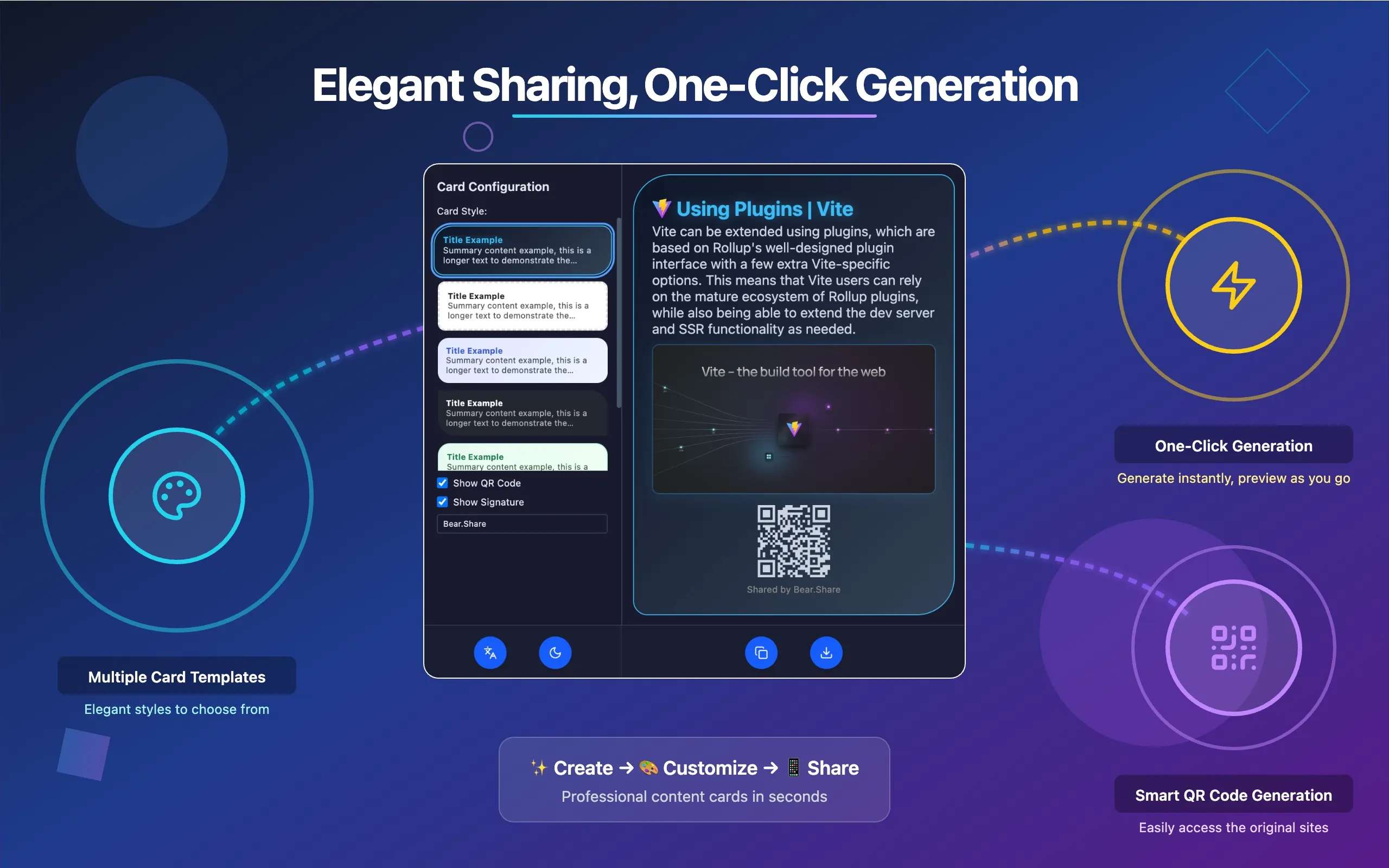 Bear Share Hero Demo