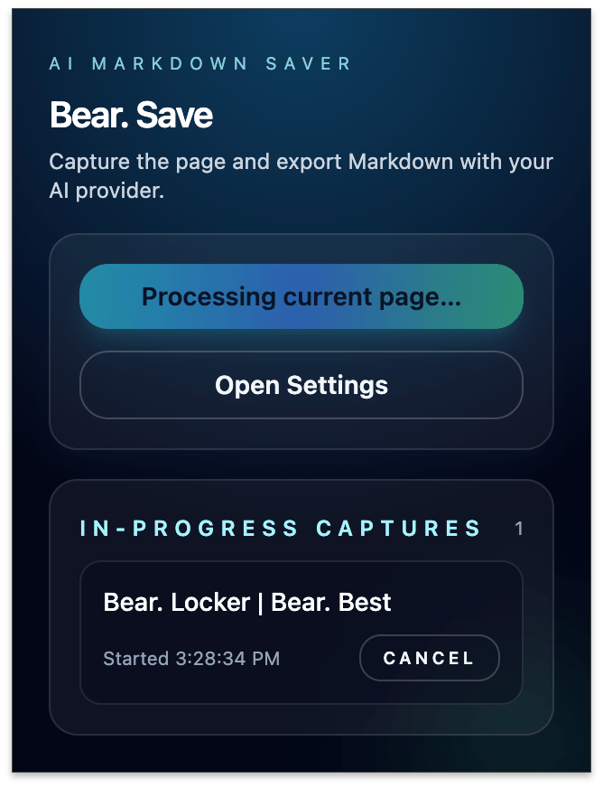Background Task Processing