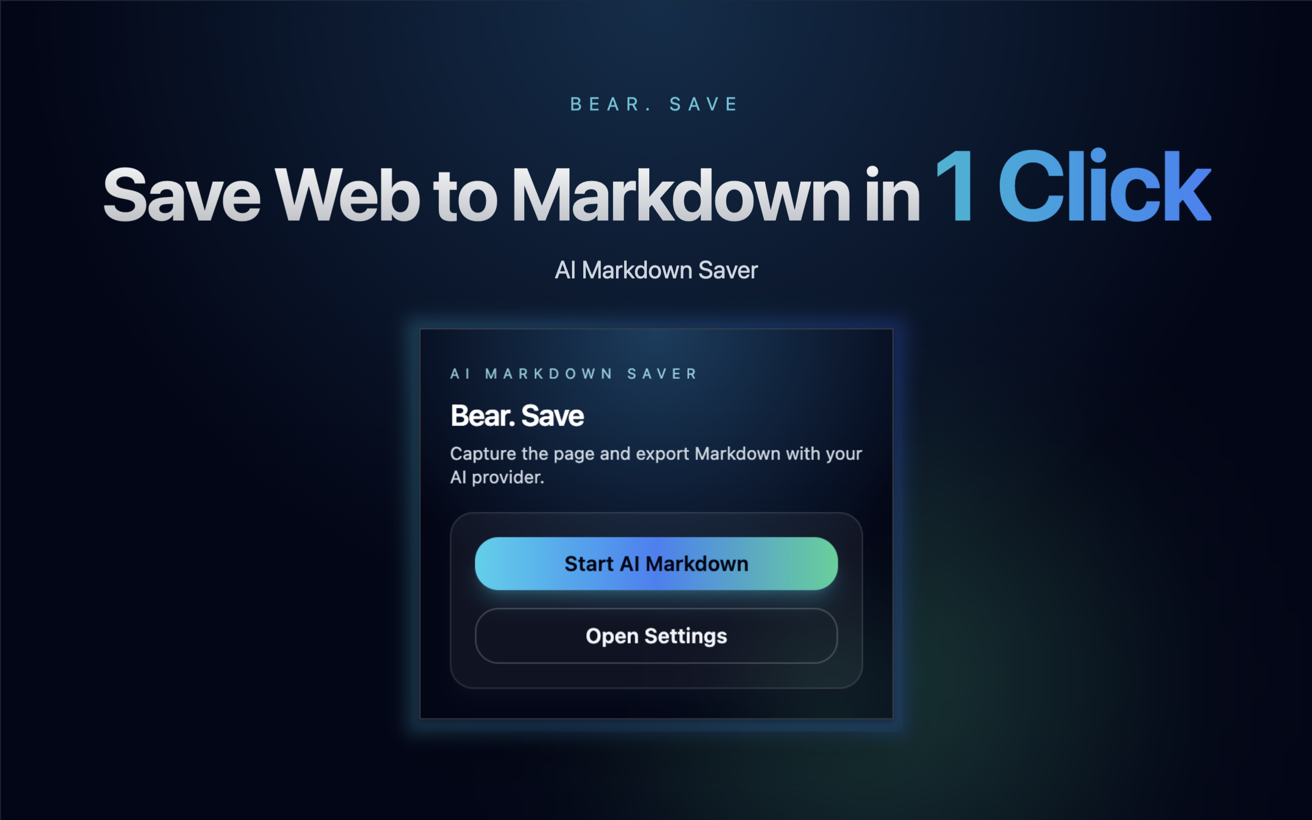 Bear. Save Screenshot