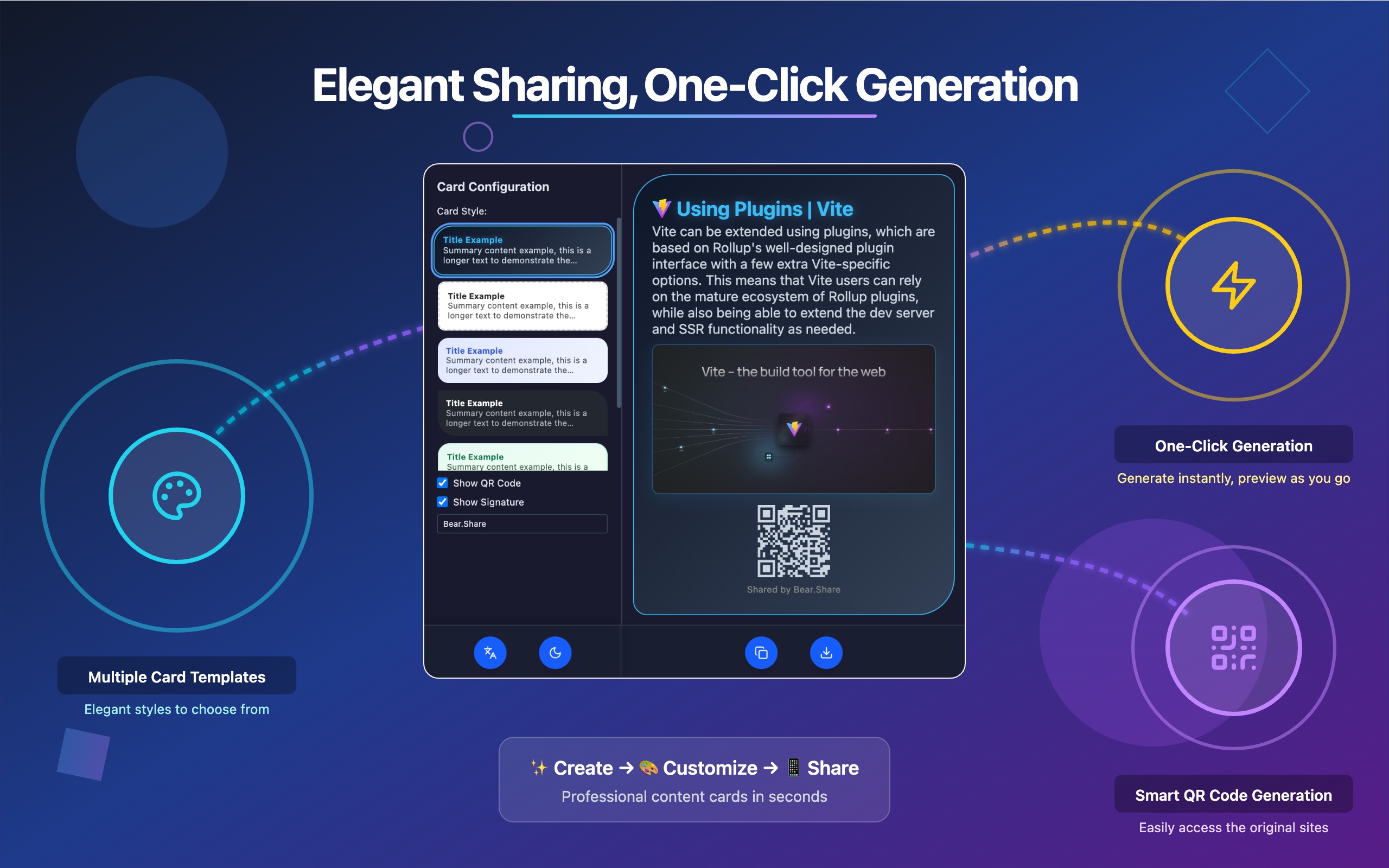 Bear Share Hero Demo