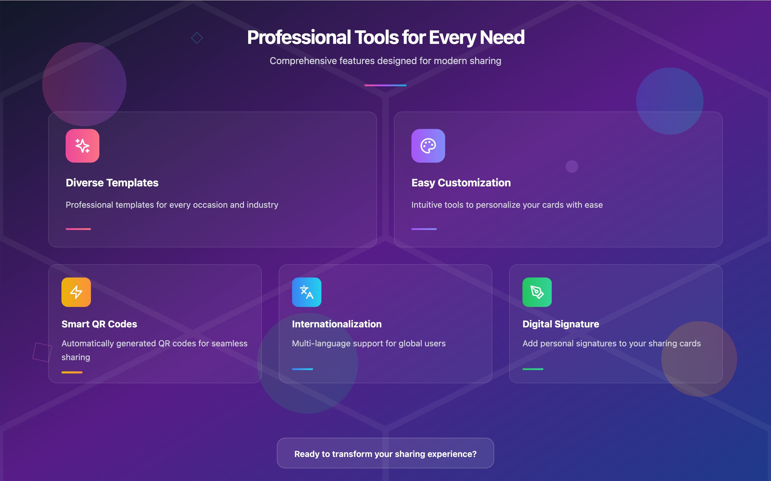 Bear Share Feature Demo 2